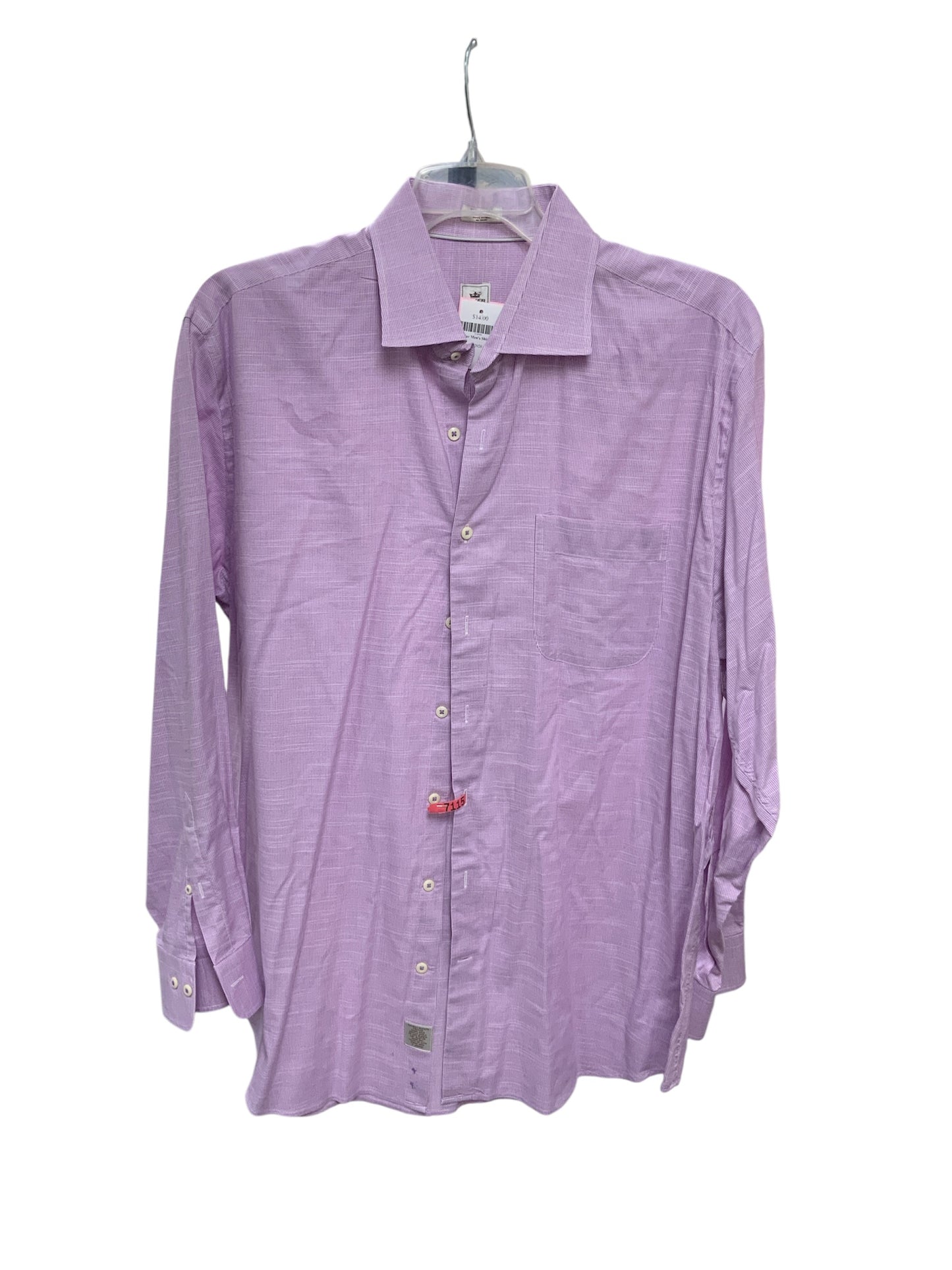 Peter Millar Men's Shirt Purple XL
