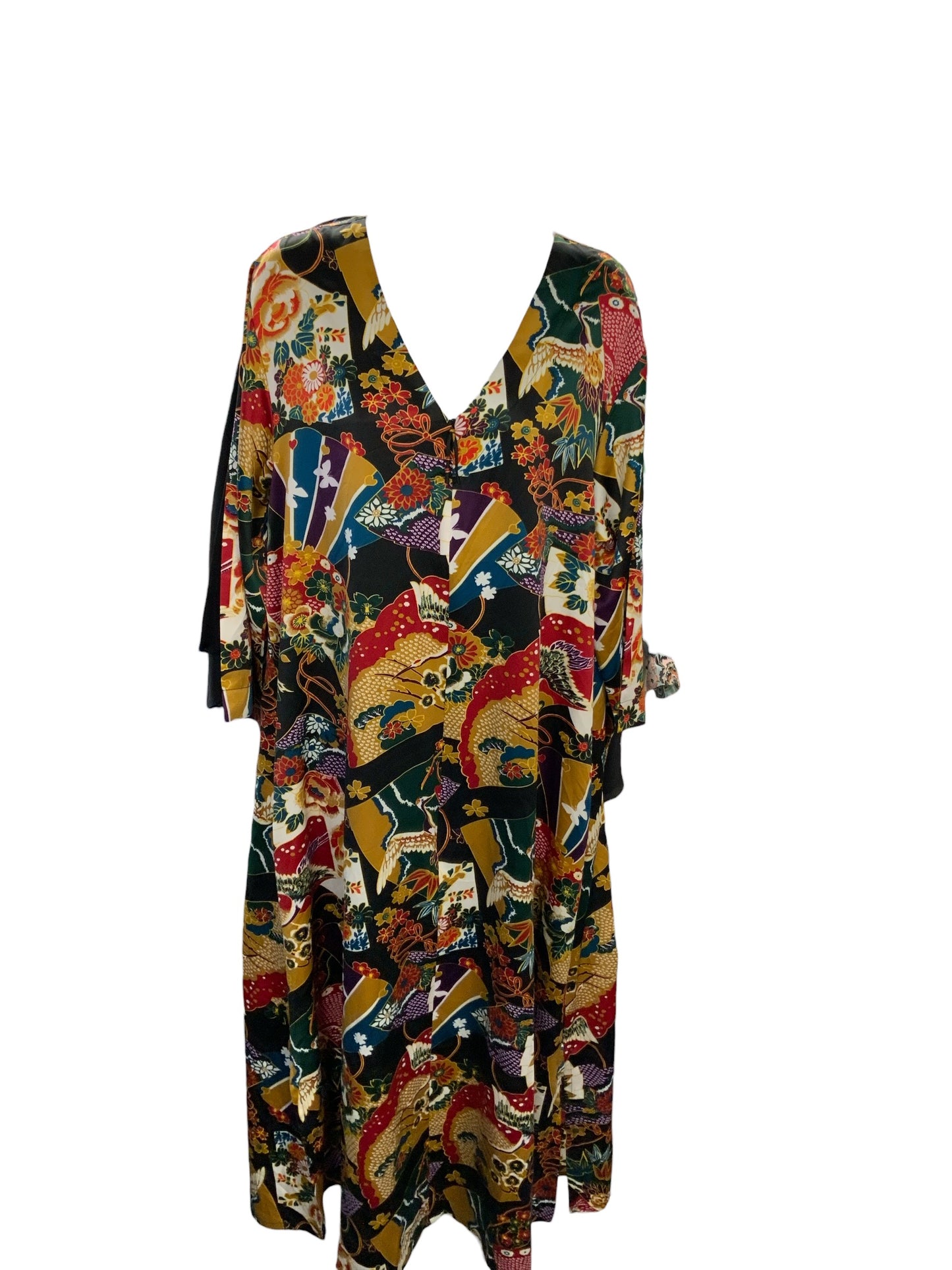 Natori Women's Caftan Multi L