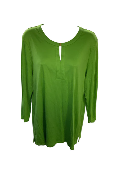 NWT Talbots Women's Top Lime XL