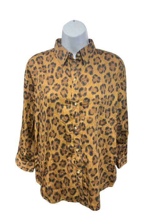 Lauren RL Women's Shirt Brown L