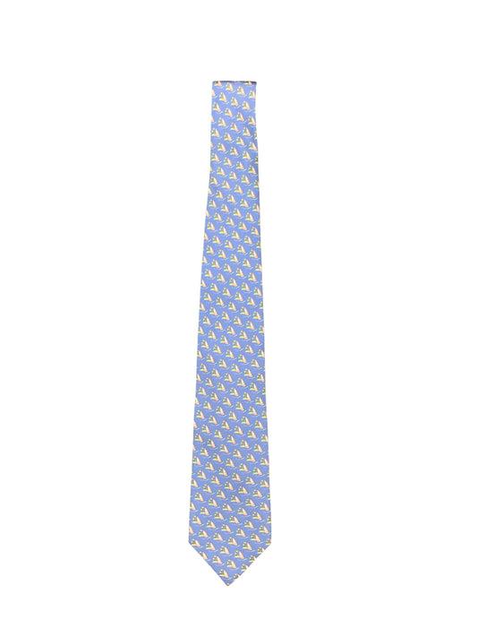 Salvatore Ferragamo Men's Tie Blue