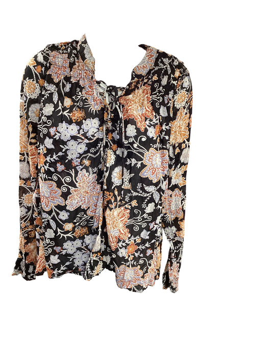 Saks 5th Ave Women's Shirt Black M