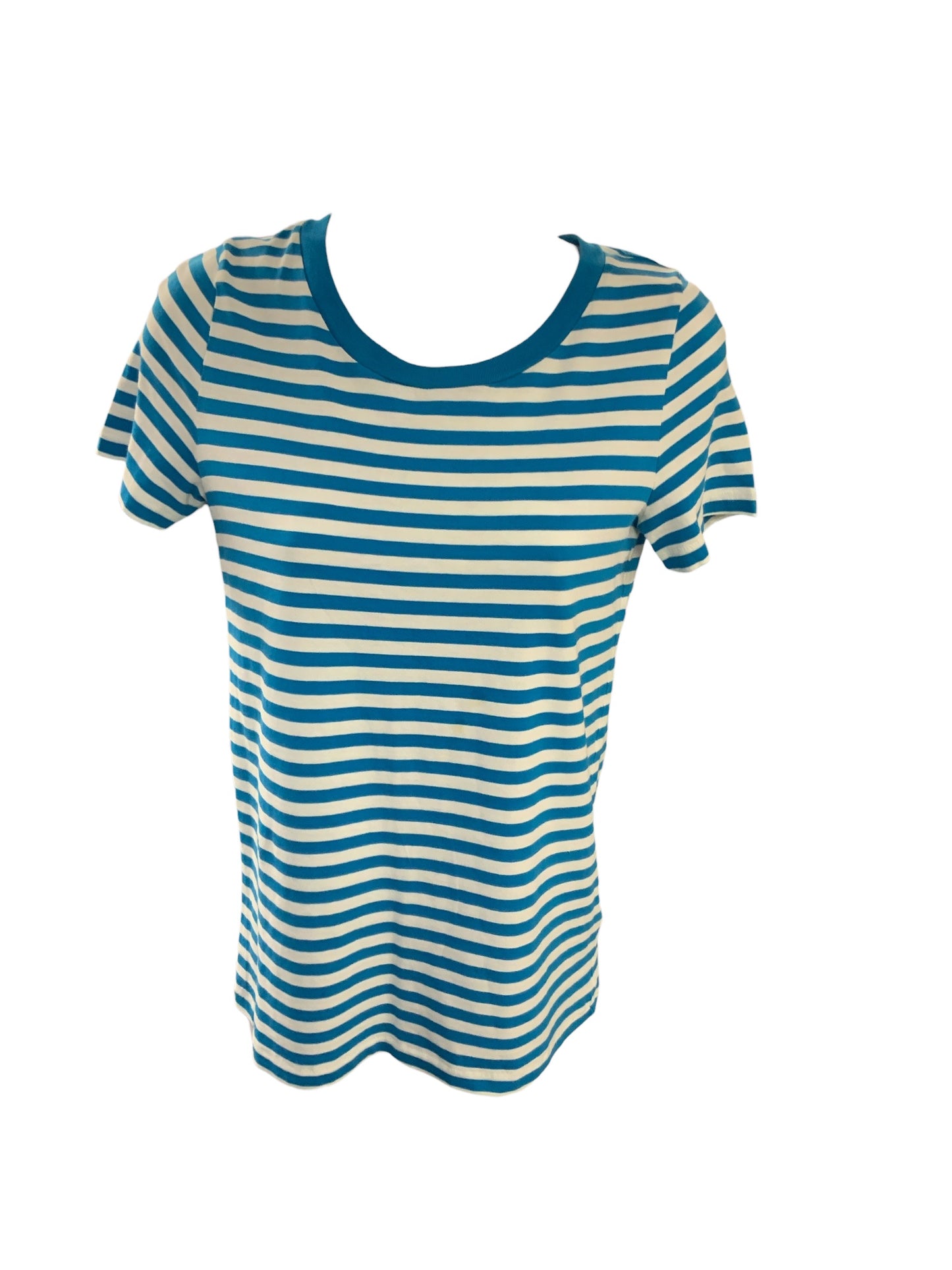 COS Women's Tee Blue/White XS