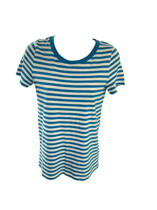 COS Women's Tee Blue/White XS