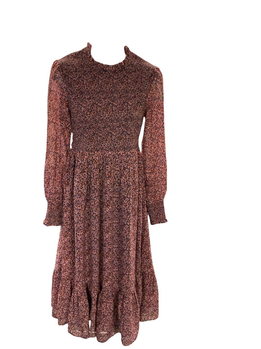 Hatch Maternity Dress Rose/Rust 0=XS