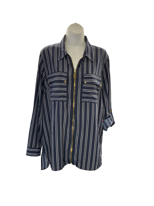 Michael Kors Women's Top Navy XL