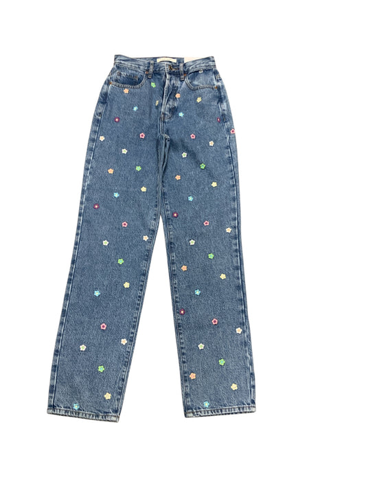 NWT PacSun Women's Jean Daisy 24/00 XXS