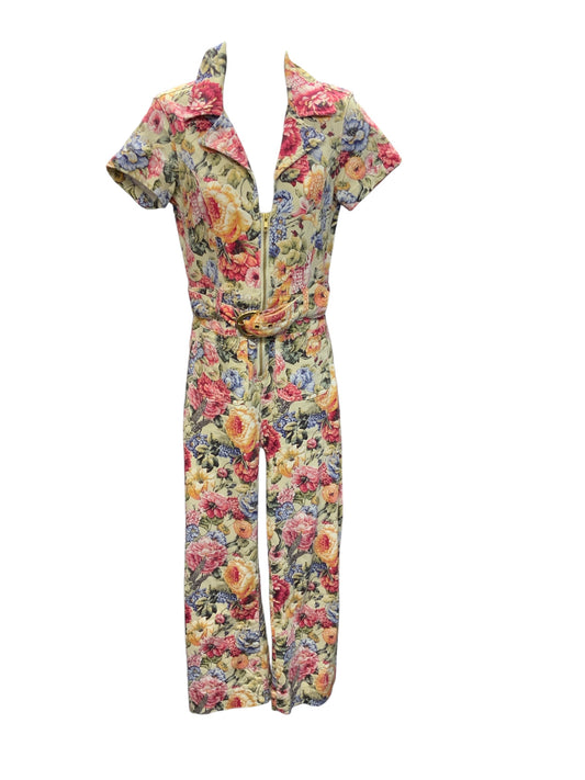 Show Me your Mumu Women's Jumpsuit Multi Floral S