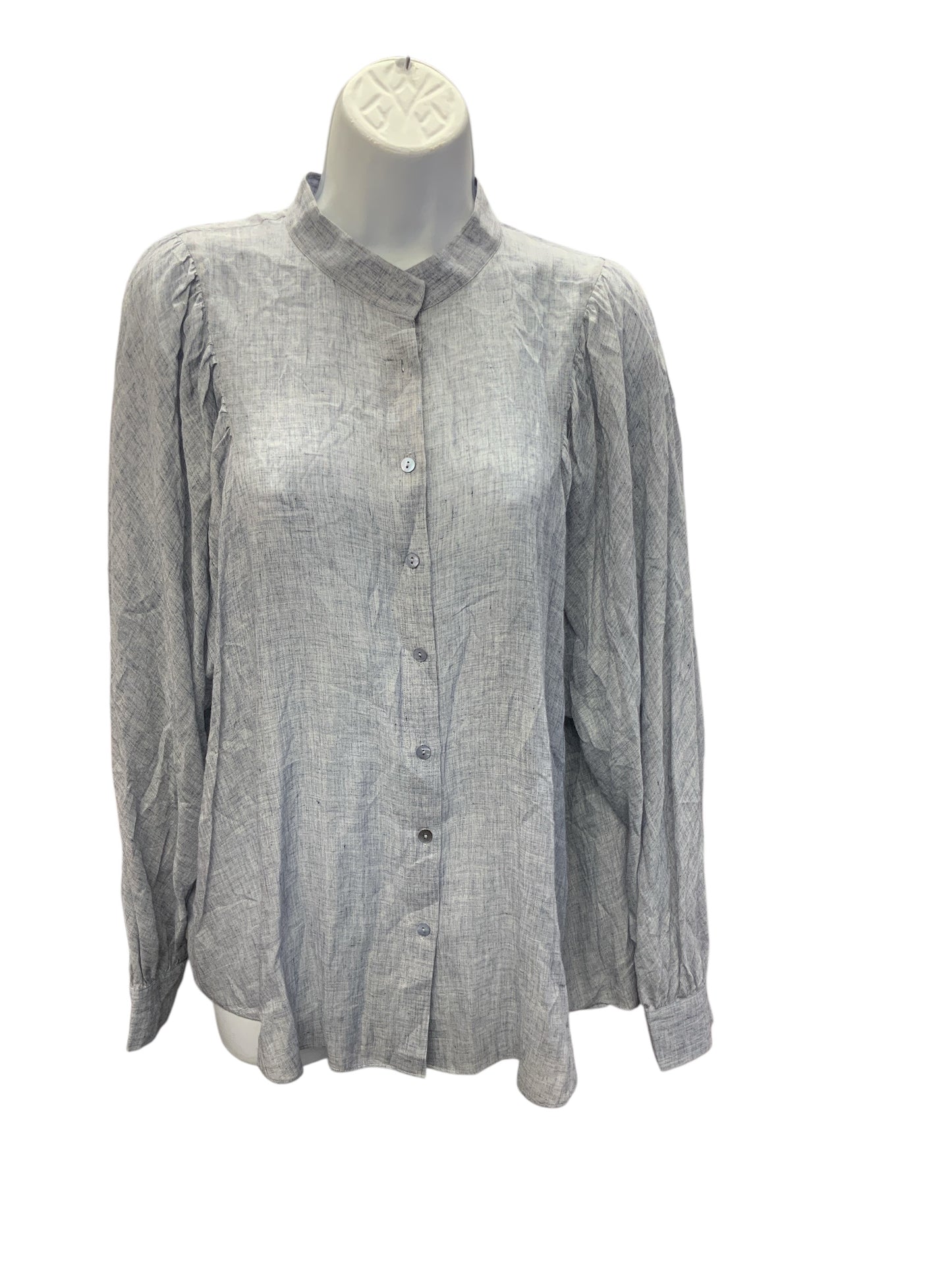 Massimo Dutti Women's Blouse Blue XS