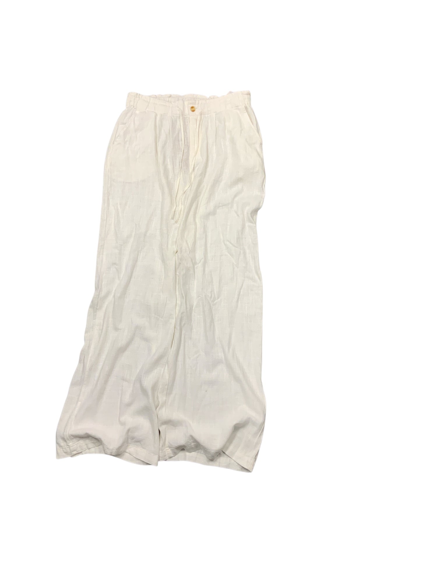 NWT Thread & Supply Women's Linen Pant White XL