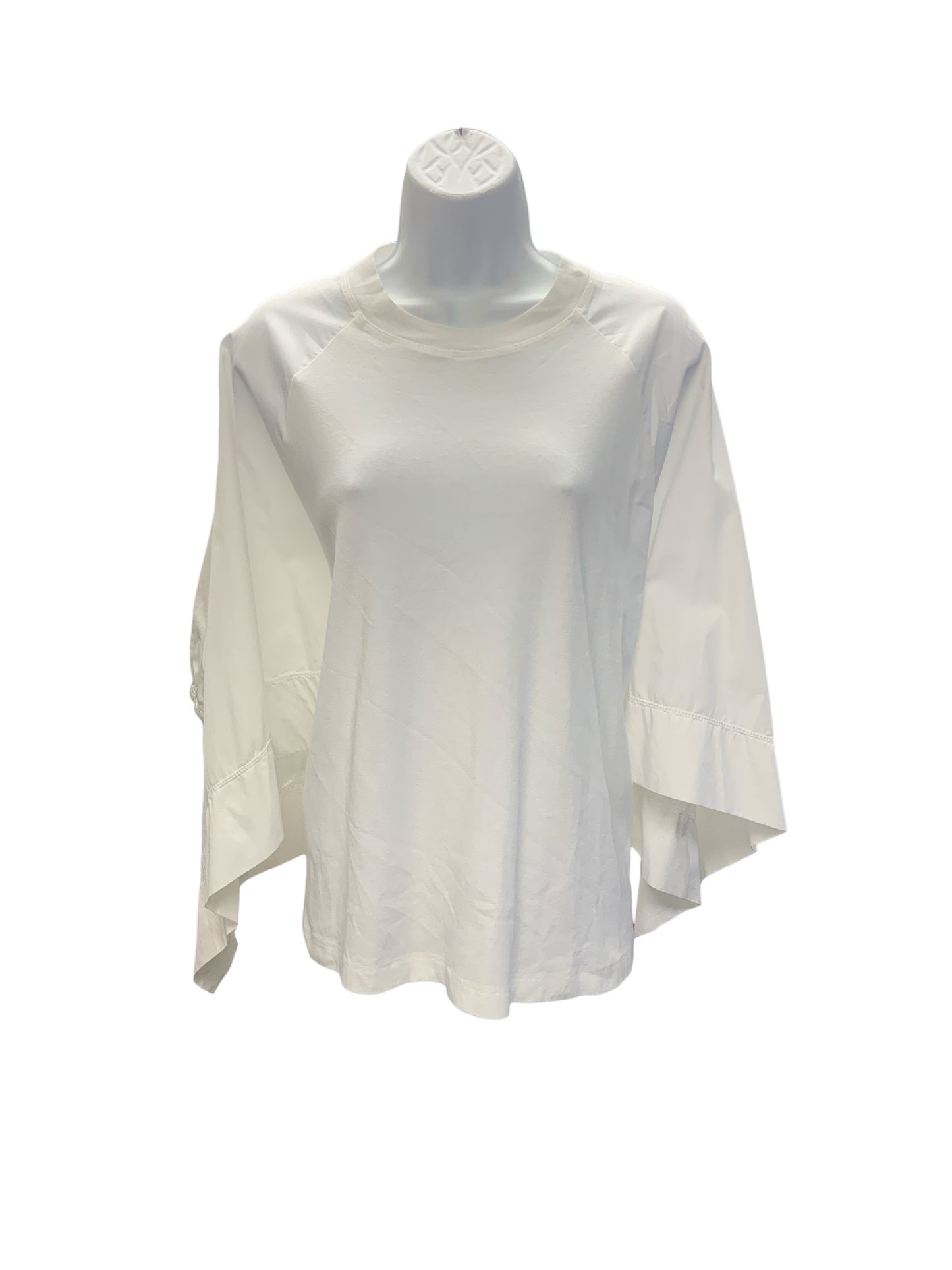 Rosetta Grey Women's Scarf Sleeve Tee White L