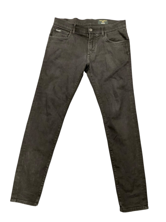 Dolce & Gabbana Women's Jean Black Skinny 48=33/16=XL