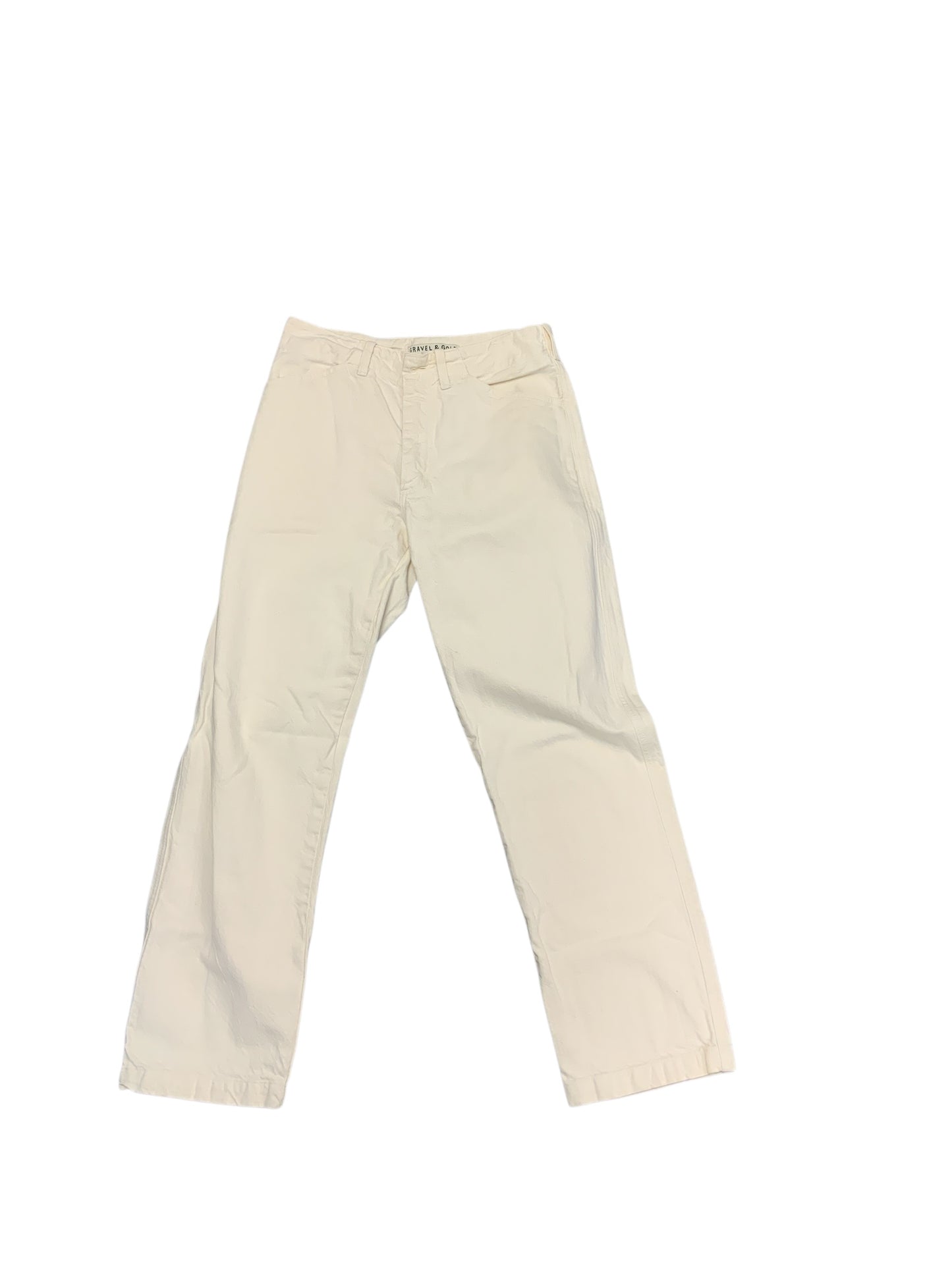 Gravel & Gold CA Women's Jean Cream 1=28/6=S