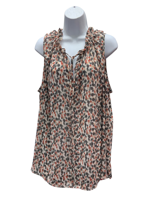 Downing Studio Women's Shirt Green Red 4X