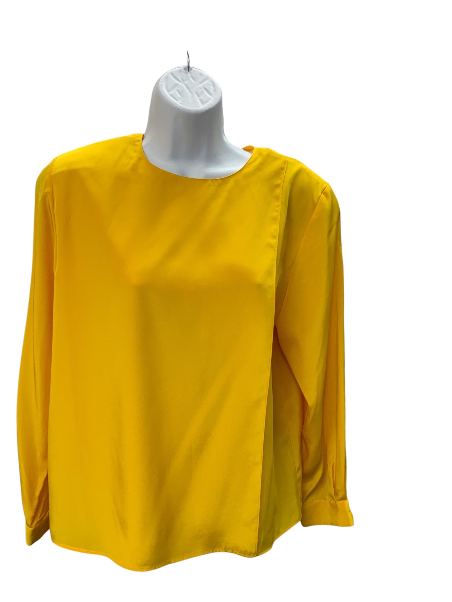 NWT Evan Picone Women's Shirt Yellow 6=M
