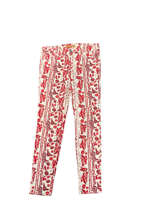 Rebecca Minkoff Women's Jean Red White 27/4=S