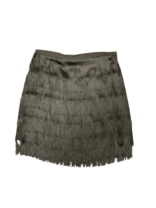 NWT Ann Taylor Women's Skirt Black Fringe 10=M