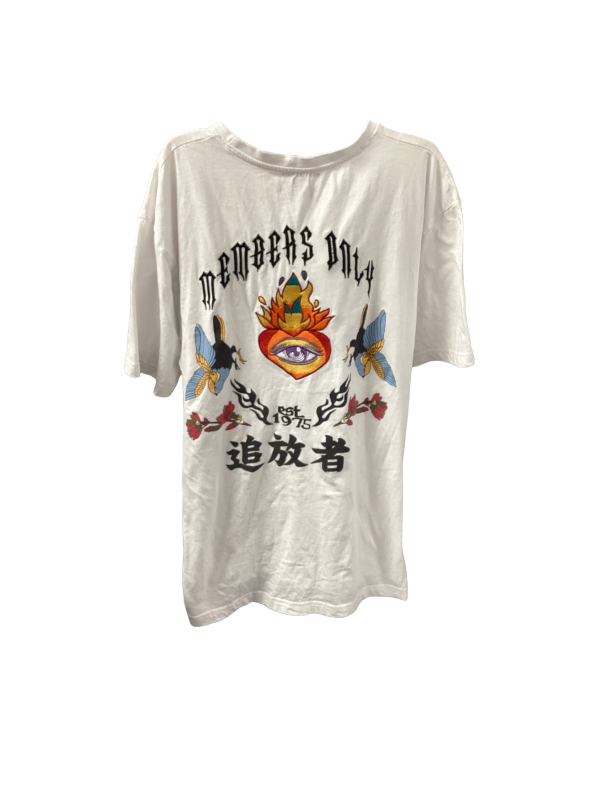 Members Only Men's Tee White XL