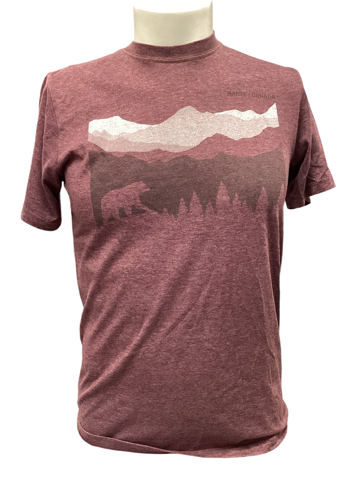 Banff Canada Men's Tee Maroon S