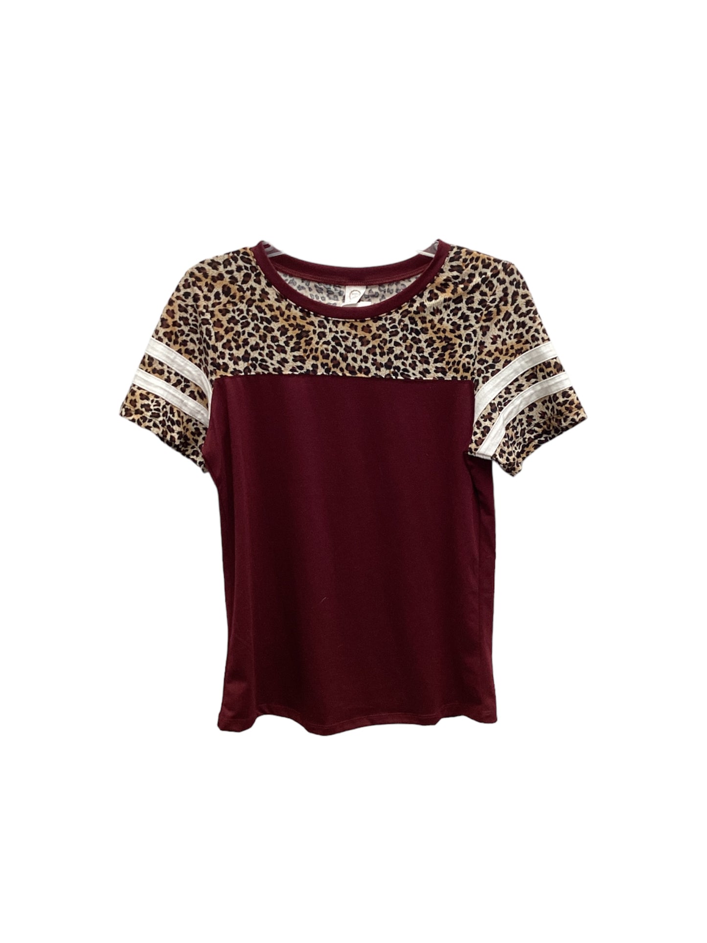 Sunshine & Rodeos Womens Top Burgandy S