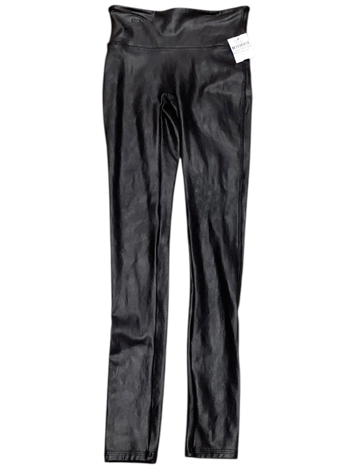 Spanx Women’s Black Coated Leggings XS