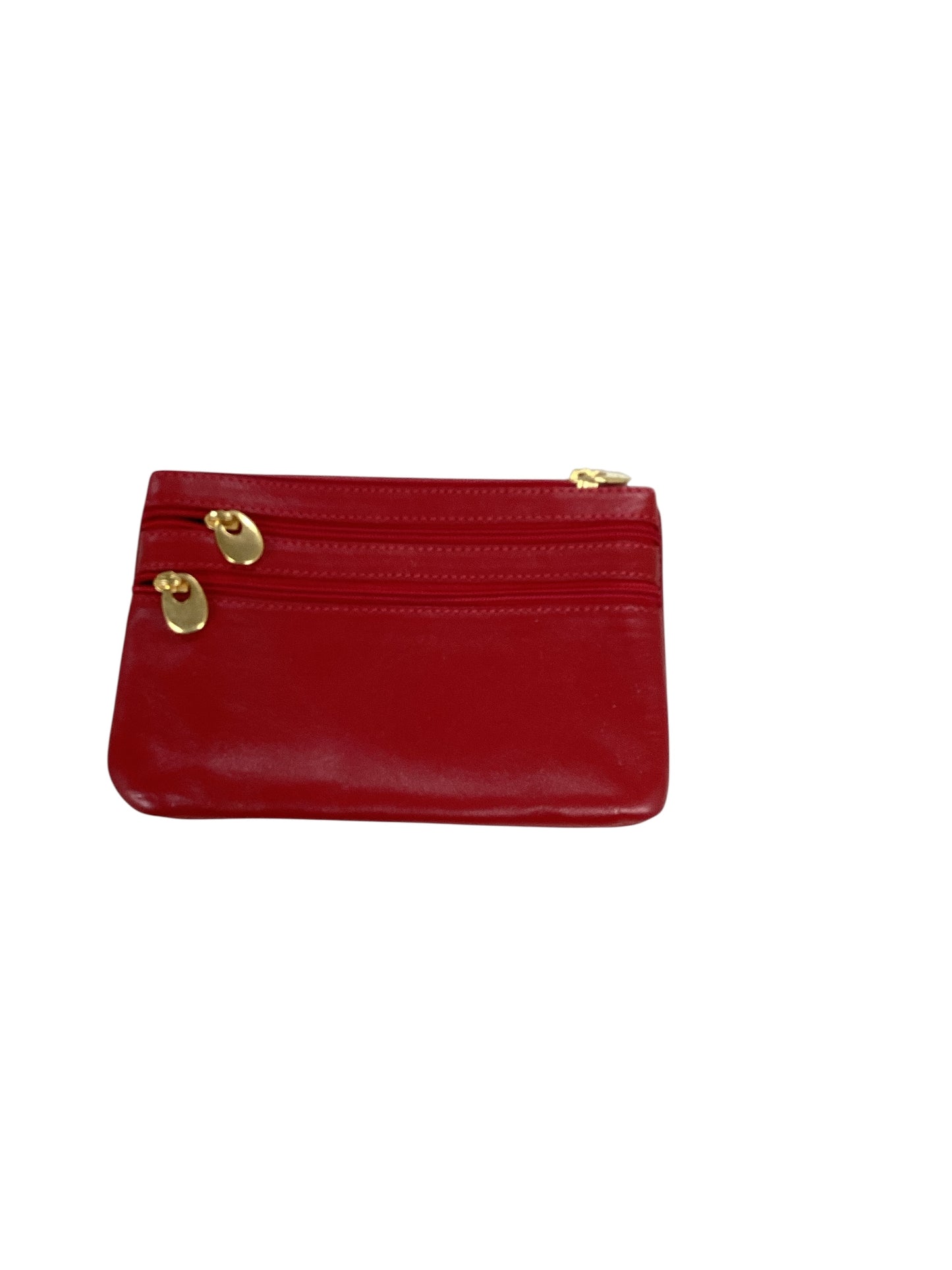 Firenze Red Leather Coin Purse