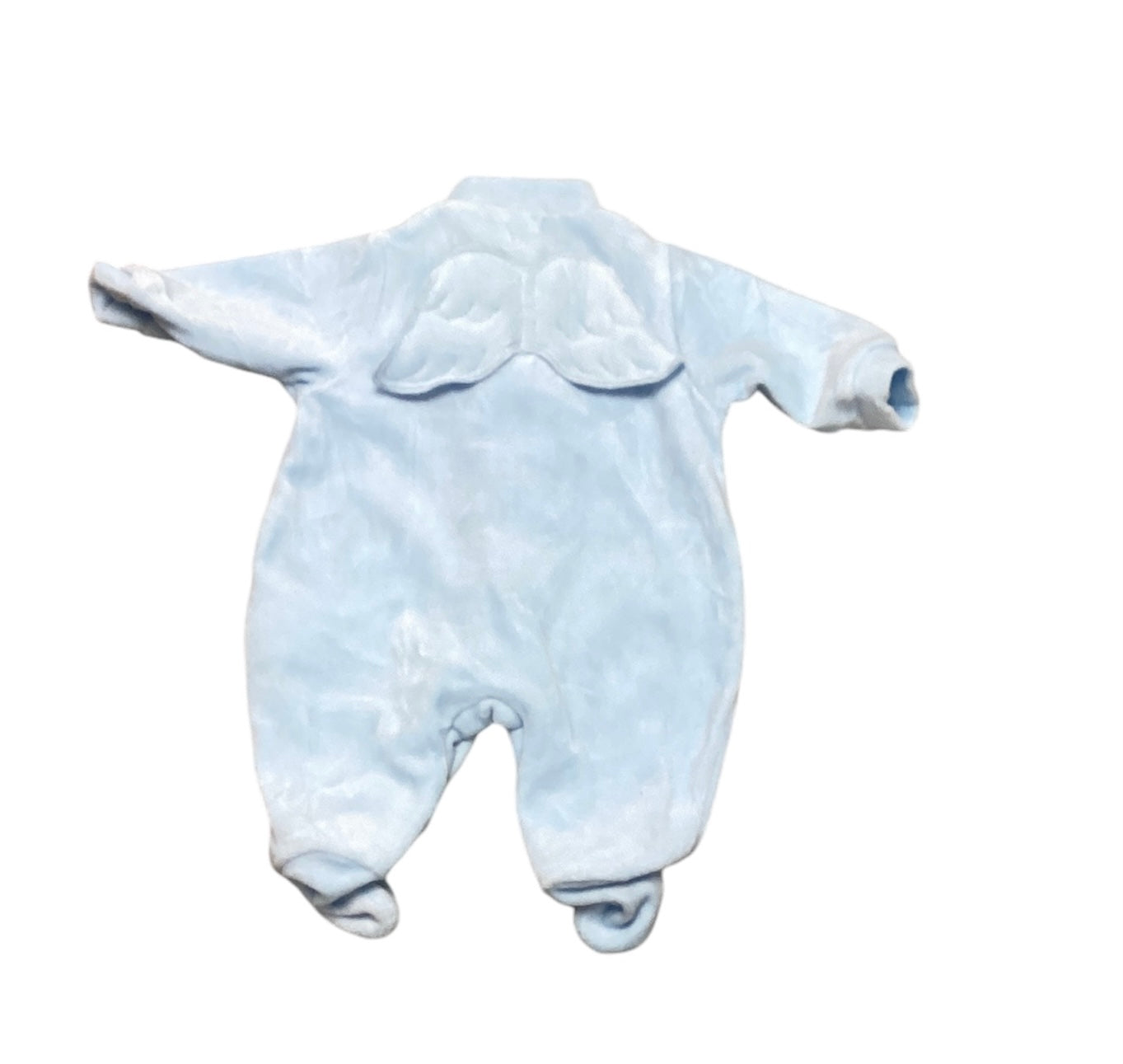 NWT Marie Chantal Boys Blue Onesie 0M