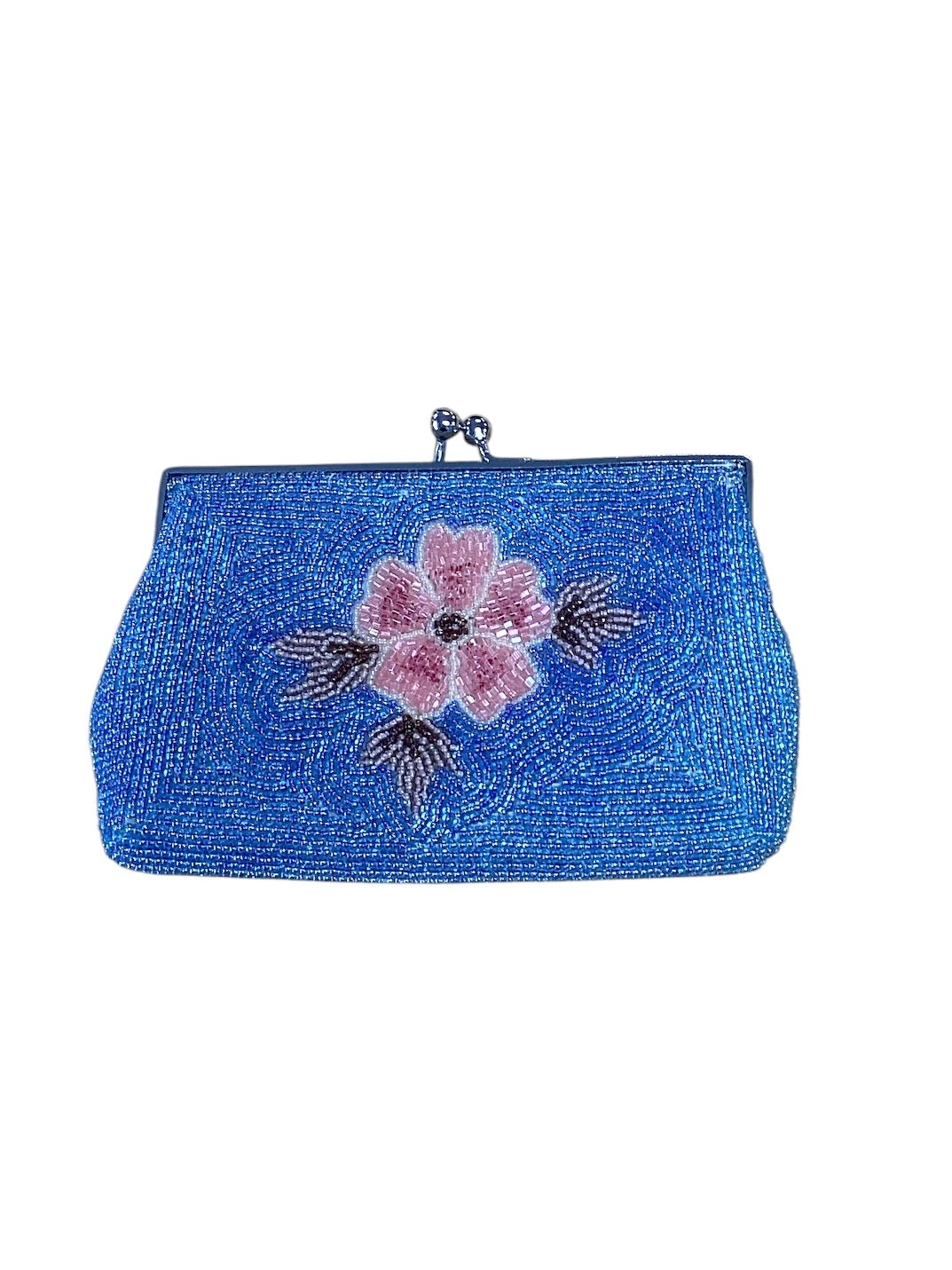 Floral Embroidered Coin Purse
