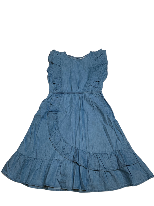 NWT Wonder Nation Kids Blue Dress Size M (7-8)
