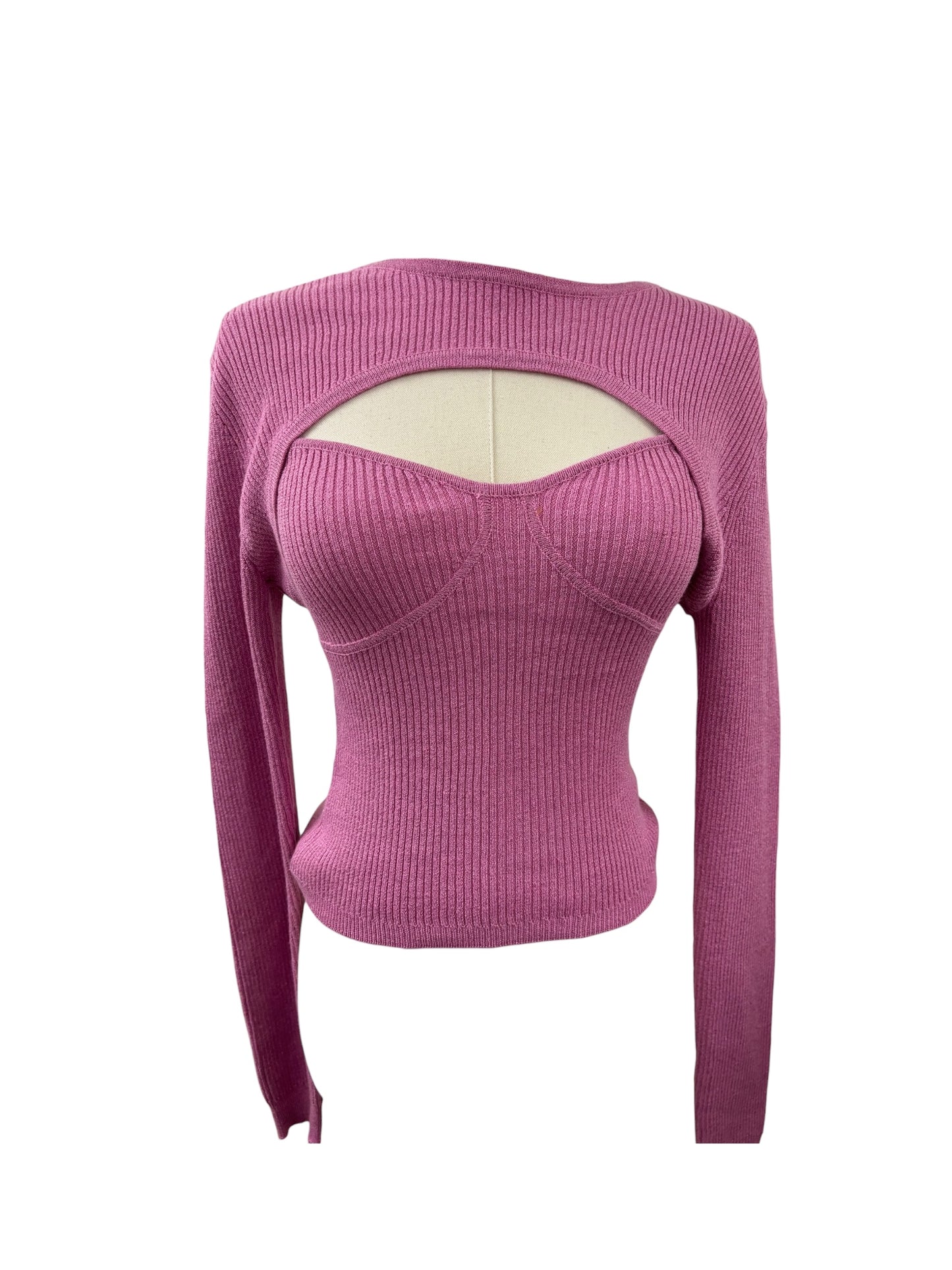 NWT WAYF Women's Shrug 2pc Sweater S