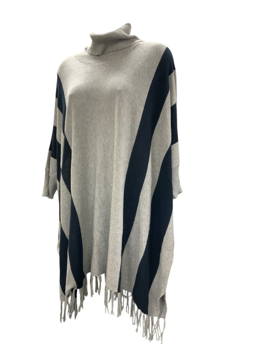 Neiman Marcus Women's Sweater Navy Multi O/S