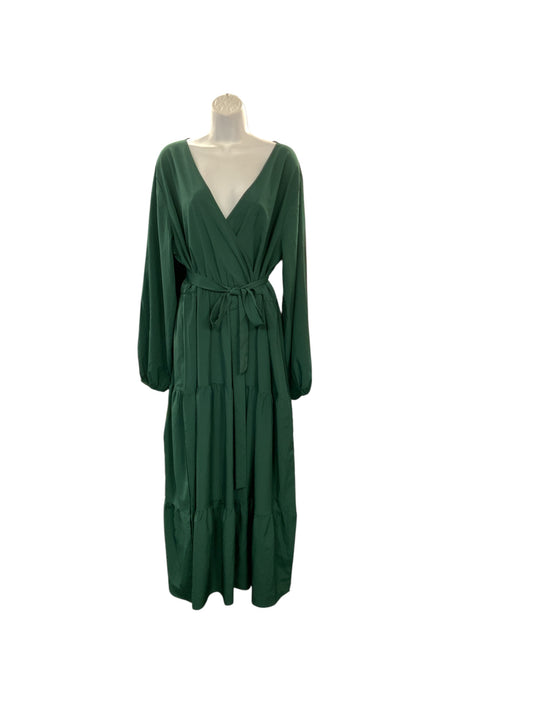 Kojooin Women's Dress Forest 2X