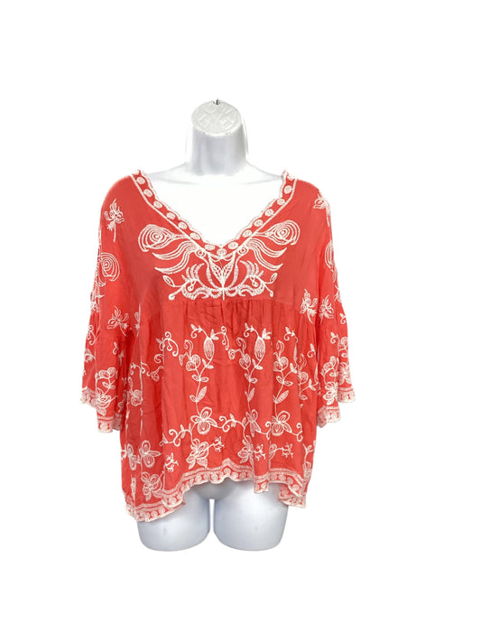 Solitaire Women's Blouse Coral L