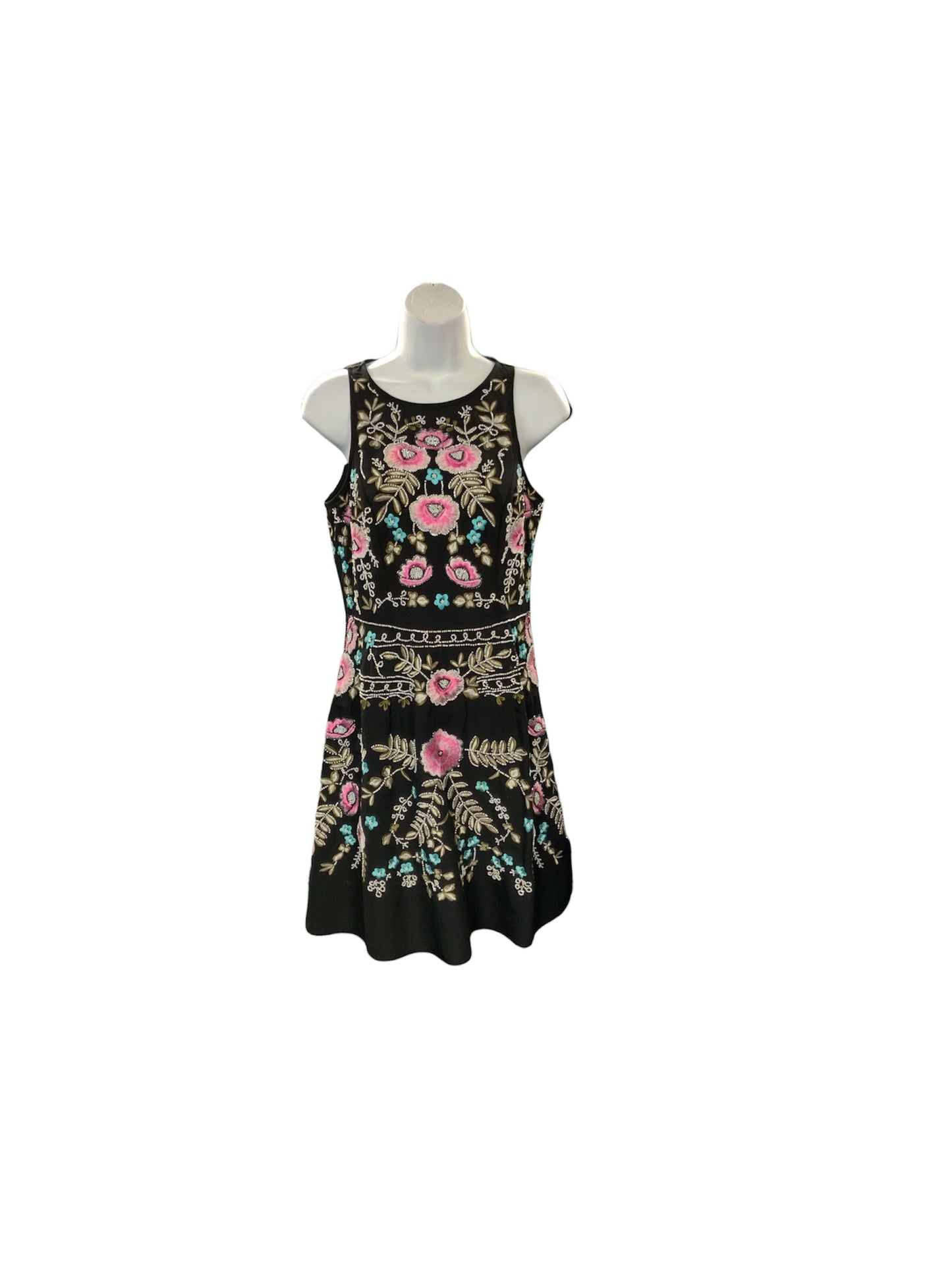 Gianni Bini Women's Dress Multi Embroidered 4=S