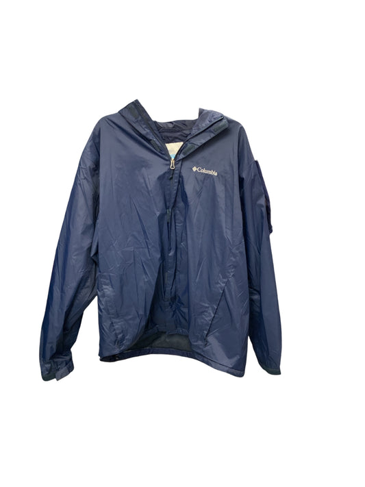 Columbia Men's Rain Jacket Navy XLT