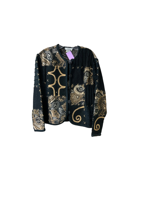 Sandy Starkman Women's Jacket Black/Tan M