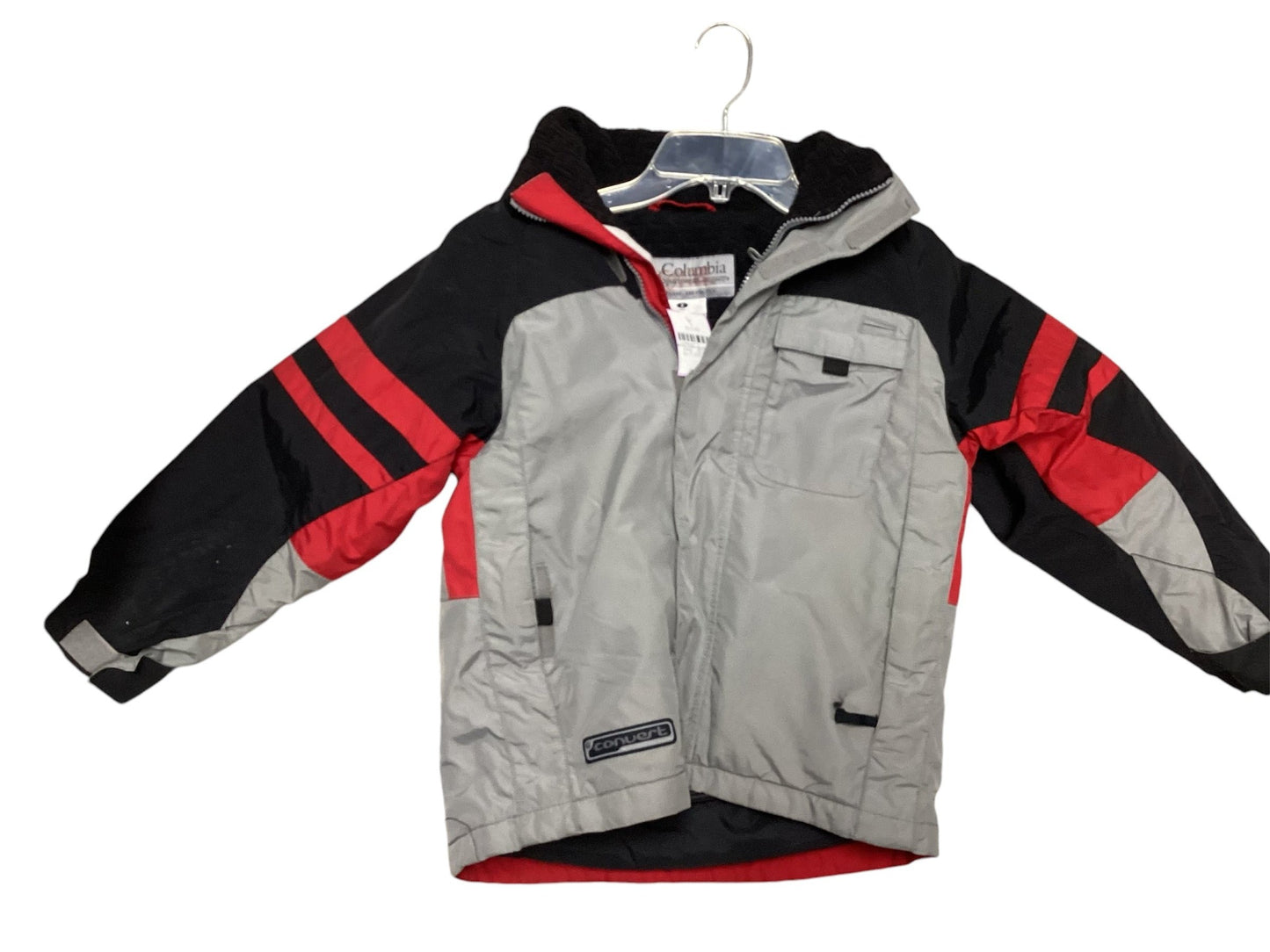 Columbia Youth Ski Jacket Gray 8