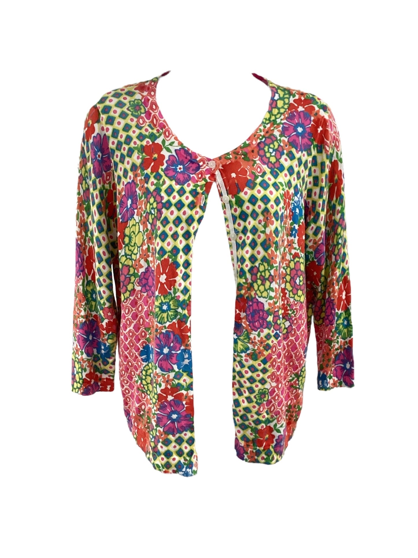 Talbots Women’s Multicolor Cardigan M