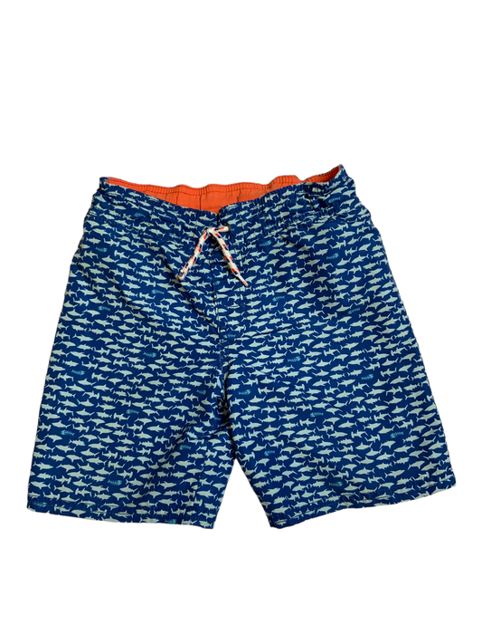 OshKosh Kid's Swimming Shorts Blue Sharks Size 5