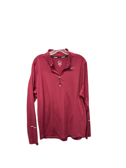Nike Men's 1/4 Zip Wine L