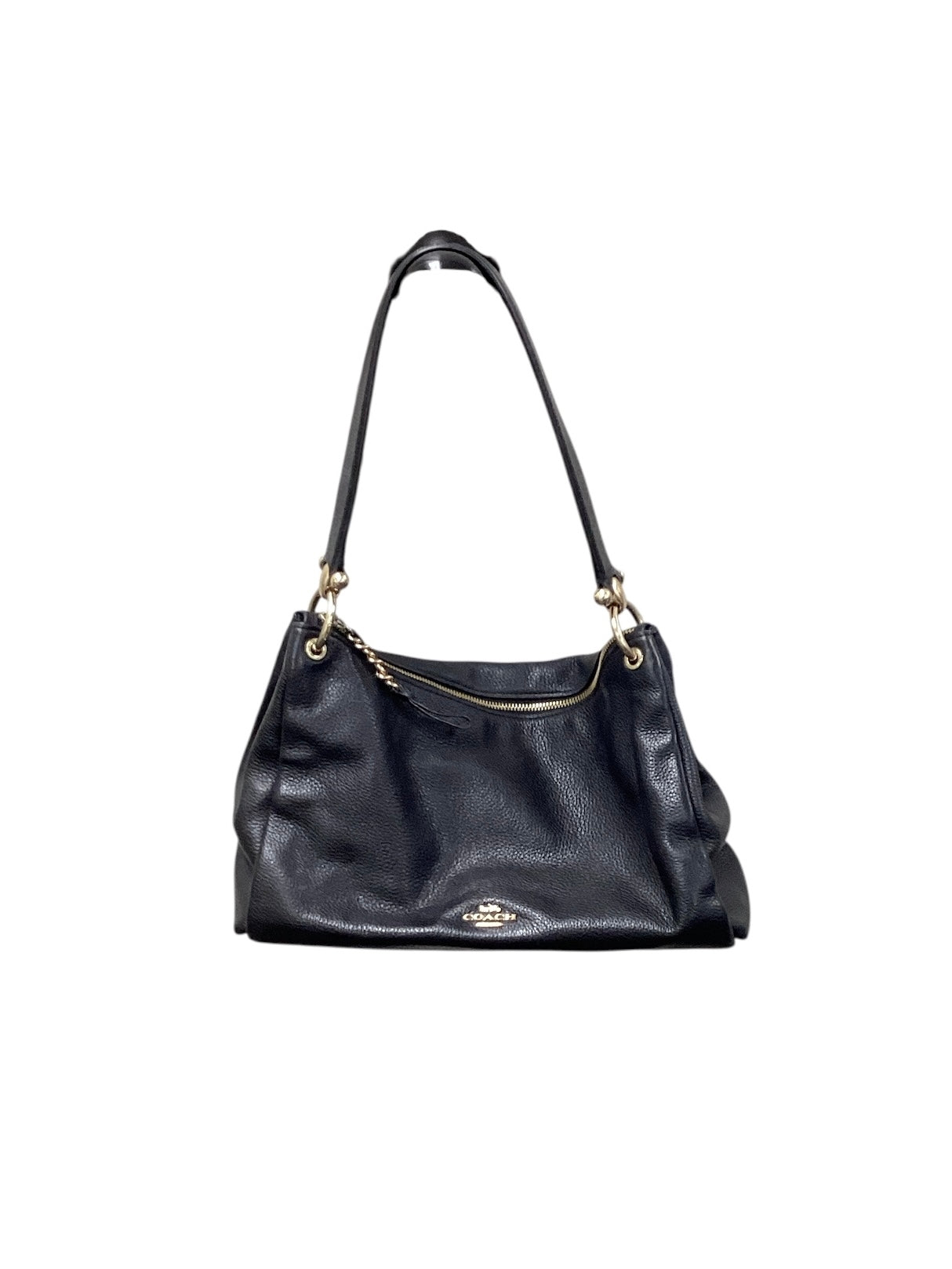 Coach Black Leather Handbag