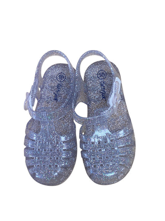 Cat & Jack Clear Jelly Sandals 10