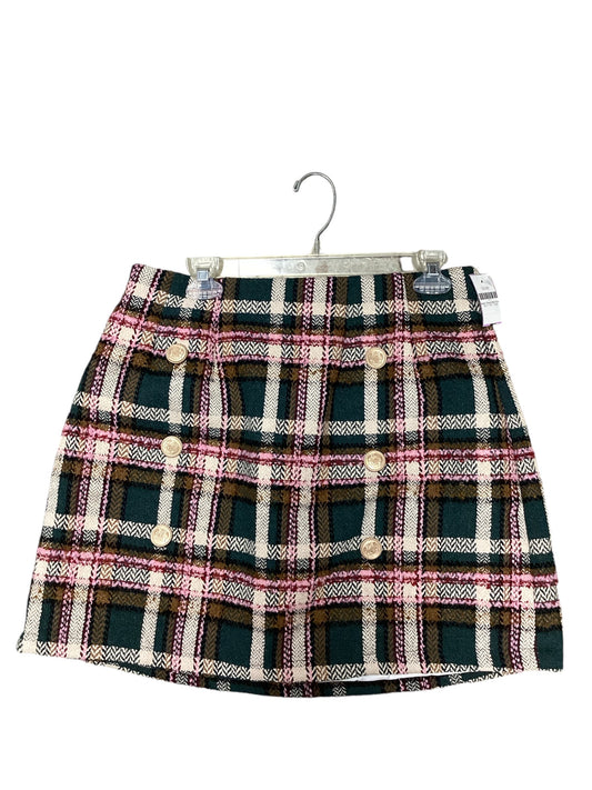 Women's Tweed Skirt Green L