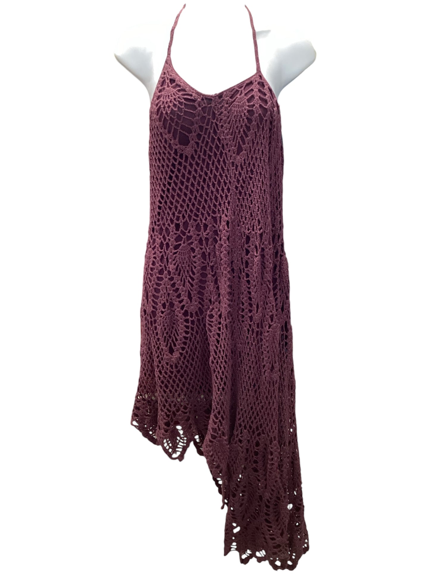 Free People Jr Crochet Dress Plum M