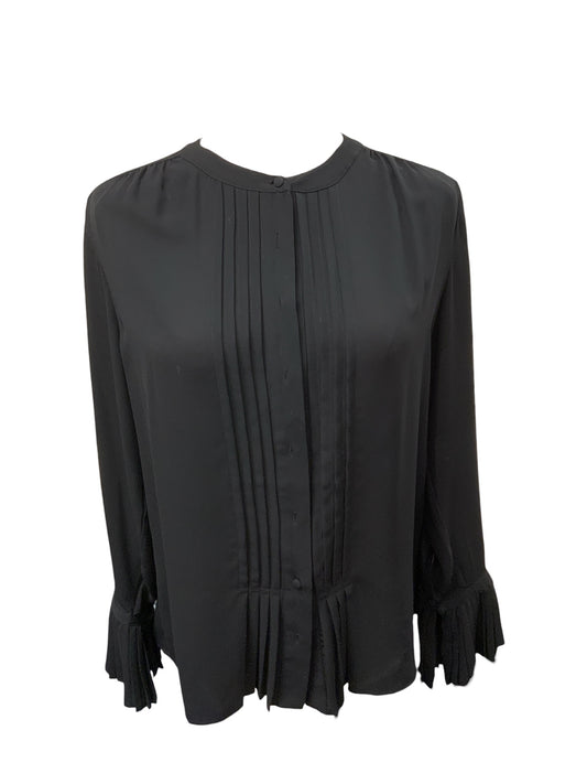 White House Black Market Women's Top Black 0