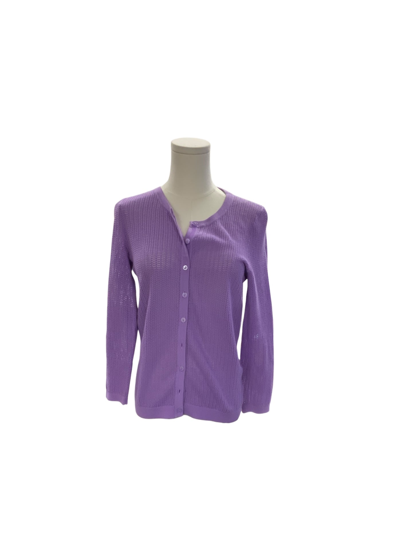 Talbots Women's Cardigan Purple XS
