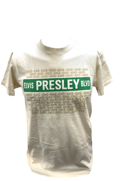 Graceland Elvis Blvd Men's Tee M