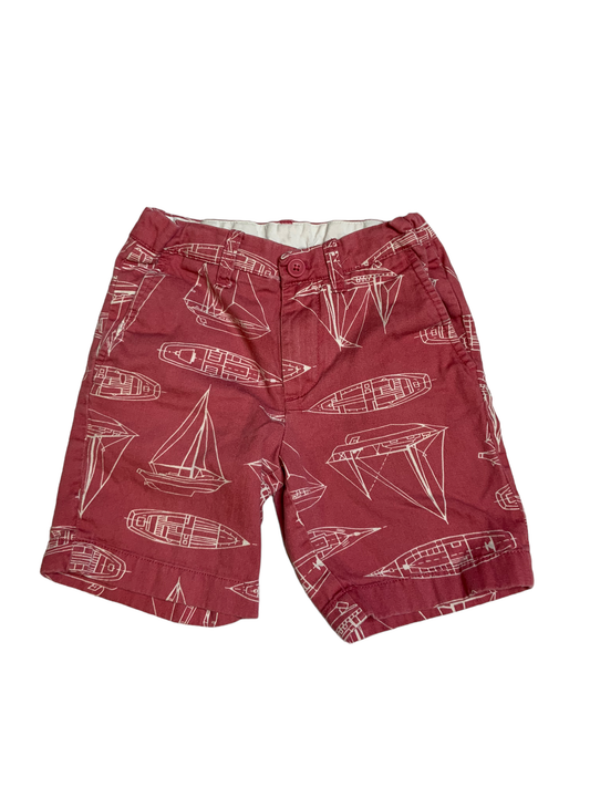 Crewcuts Kids Red Shorts Size 5