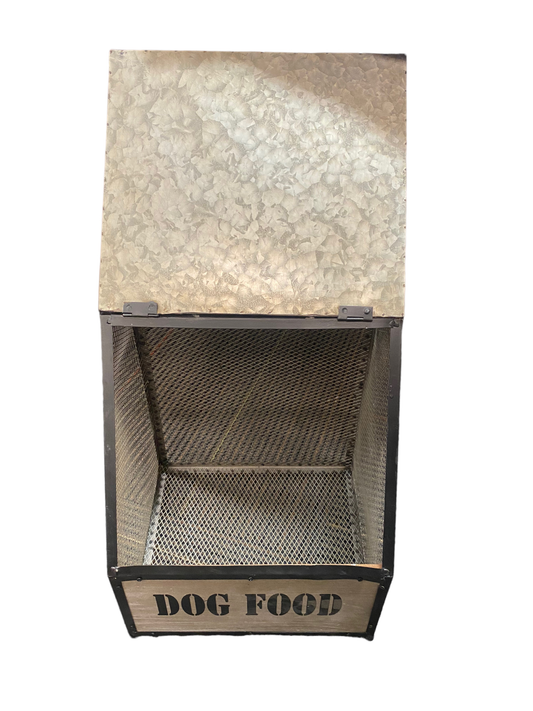 Dog Food Bin Metal