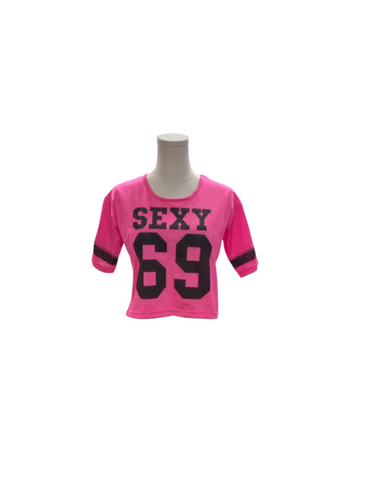 True Rock Sexy 69 Jr Tee Pink M